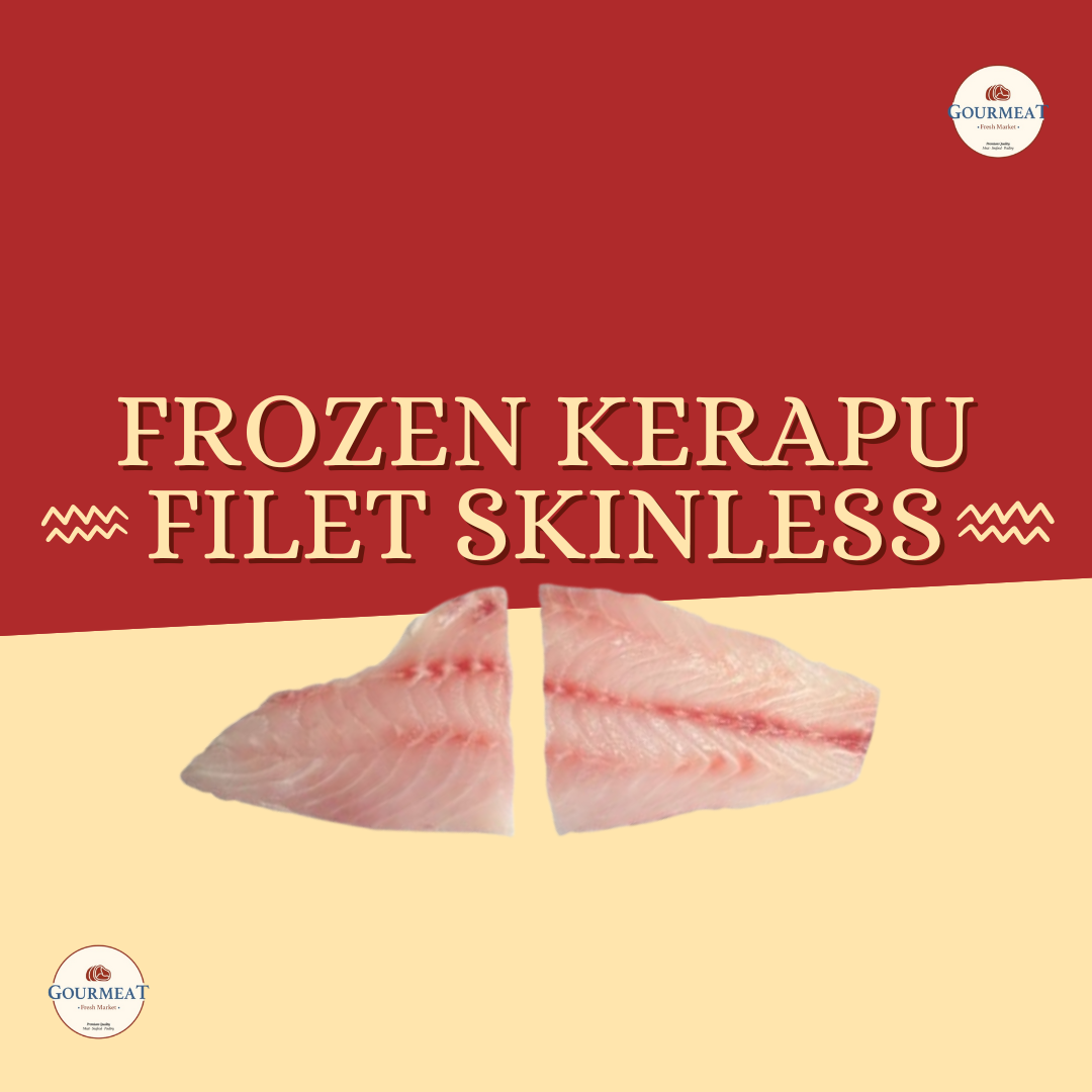 Frozen Kerapu Filet (Skinless) 500gr