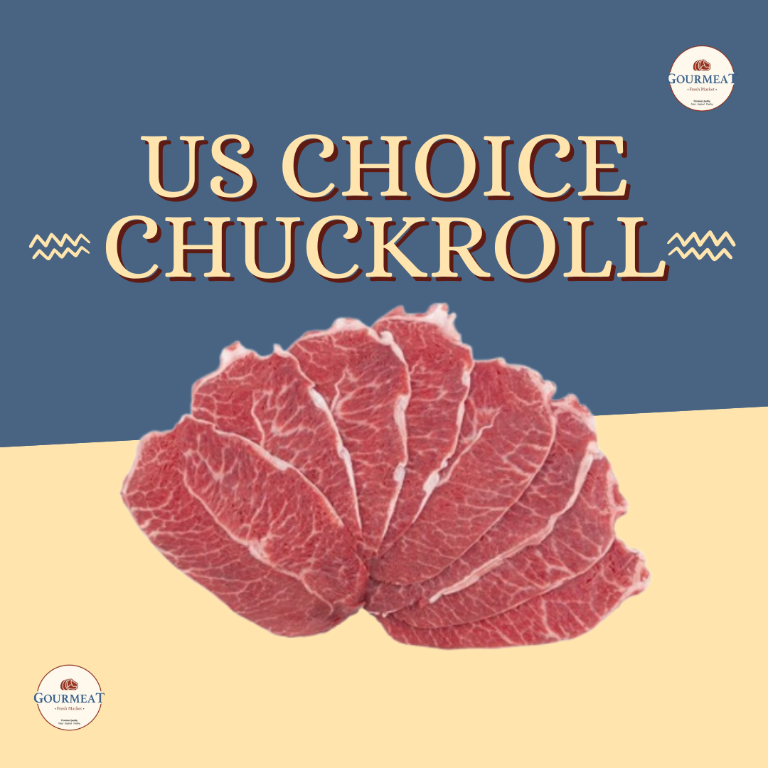US Chuckroll Slice 500gr