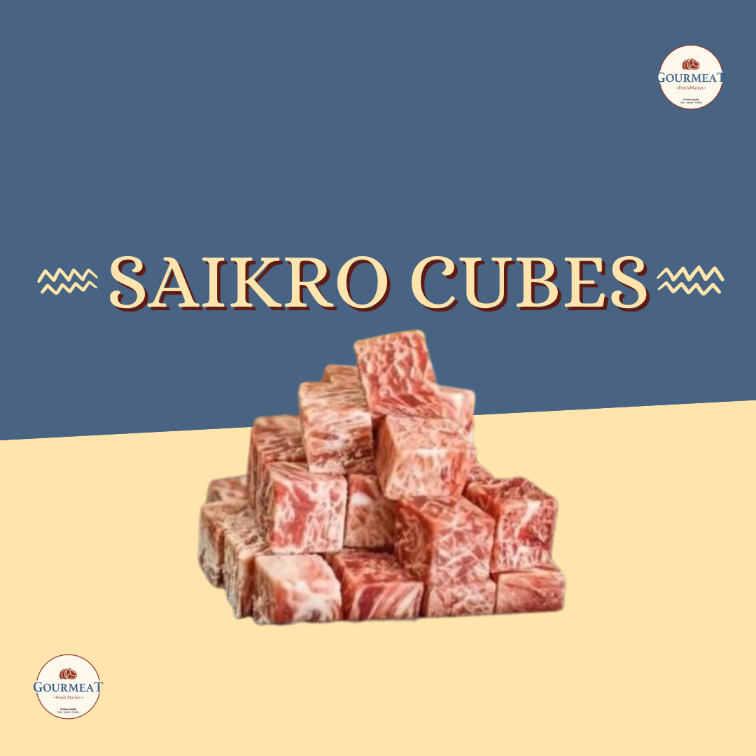 Saikoro Beef Cube 500gr