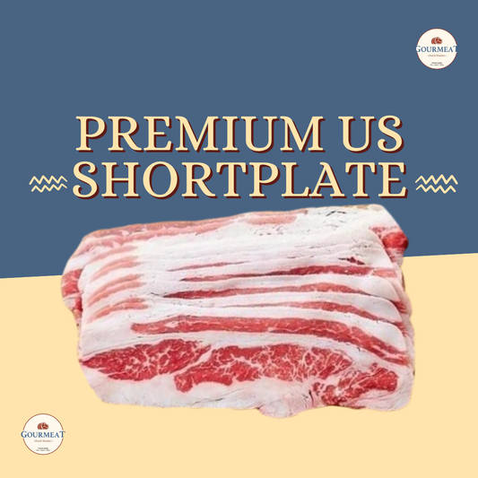 US Premium Short Plate Slices 500gr