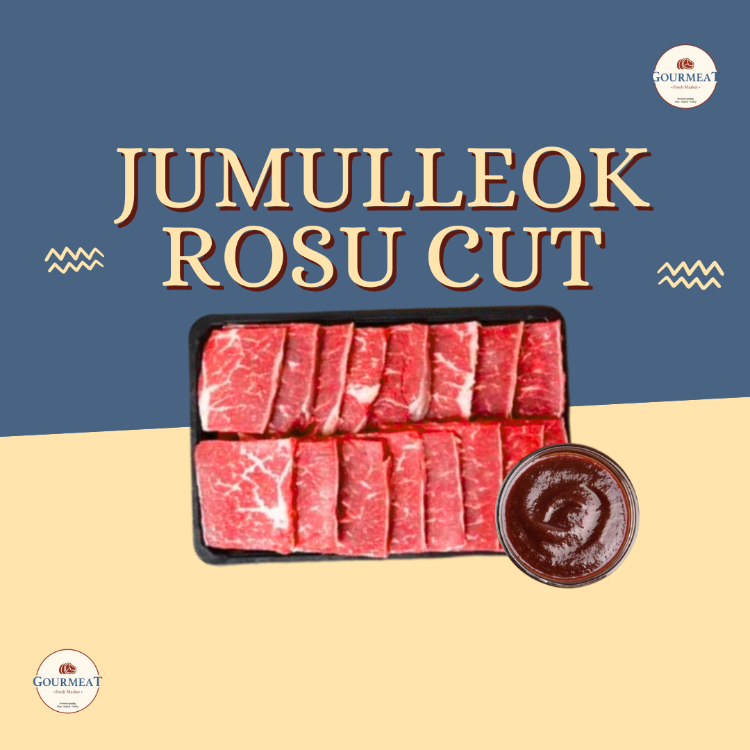 Jumulleok 500gr + Authentic Korean Sauce