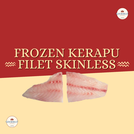 Frozen Kerapu Filet (Skinless) 500gr