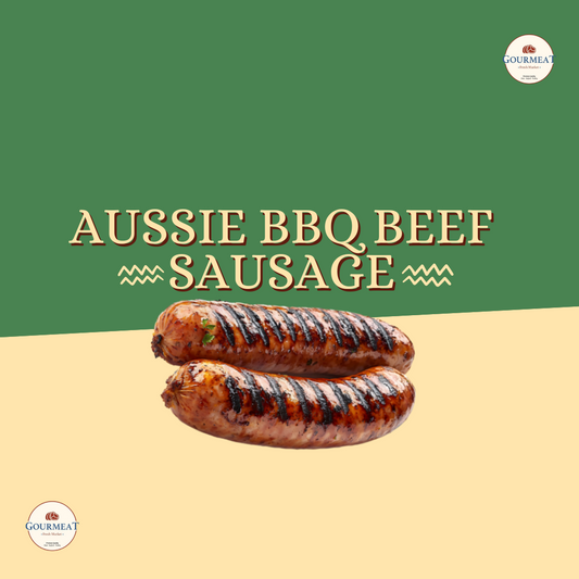 Impor Belanda Aussie BBQ Beef Sausage 4pcs