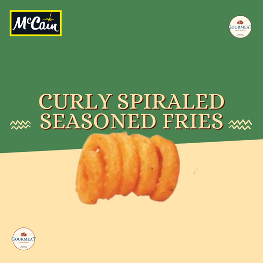 McCain Curly Spiraled Seasoned Fries 500gr